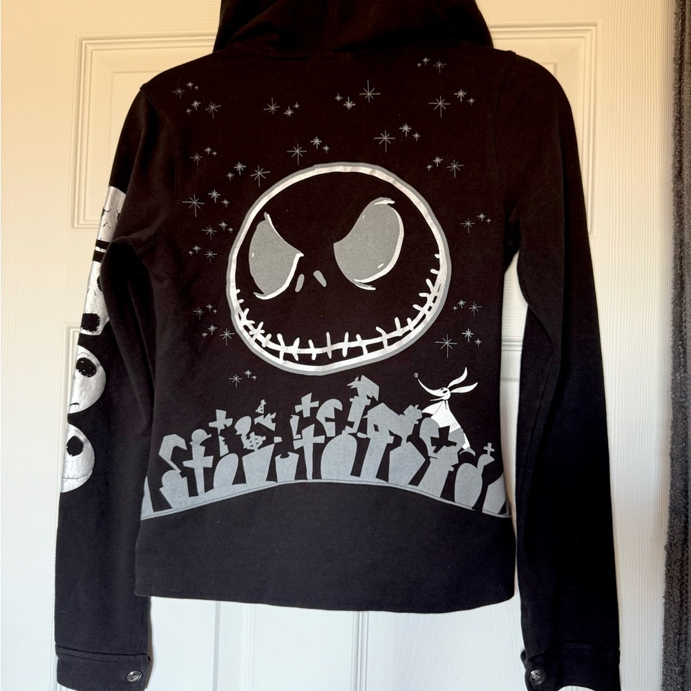 Rare Nightmare Before Christmas Moto Hoodie